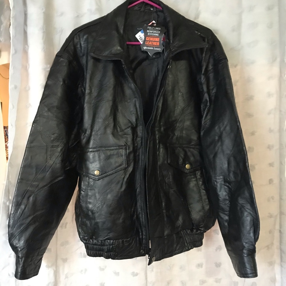 Genuine leather jacket NWT